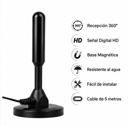 Antena HD Digital para TV