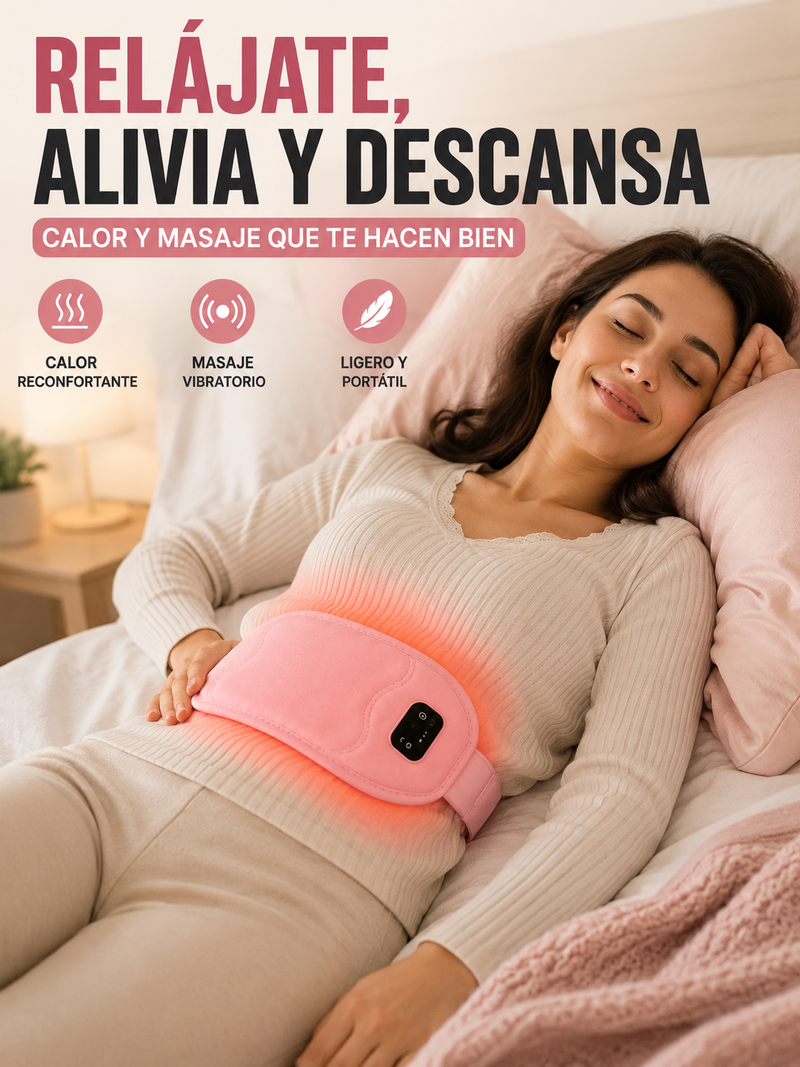 Almohadilla Térmica con Masaje Vibratorio